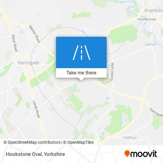 Hookstone Oval map