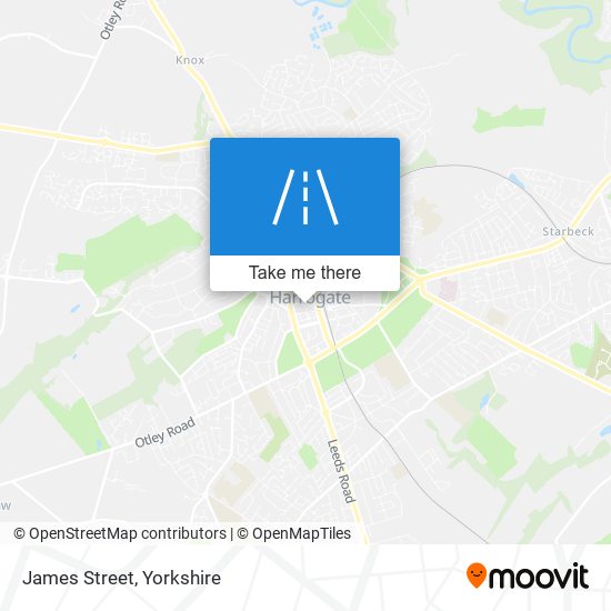 James Street map