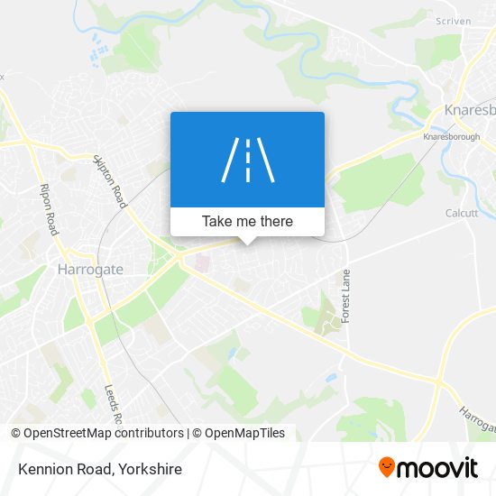 Kennion Road map