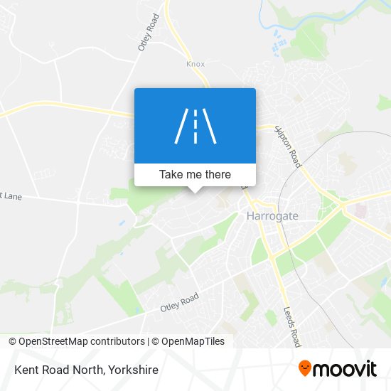 Kent Road North map