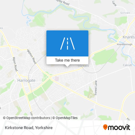 Kirkstone Road map