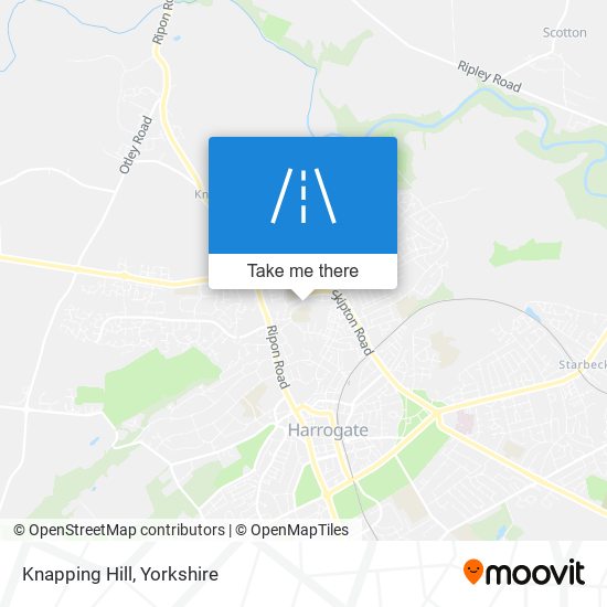 Knapping Hill map