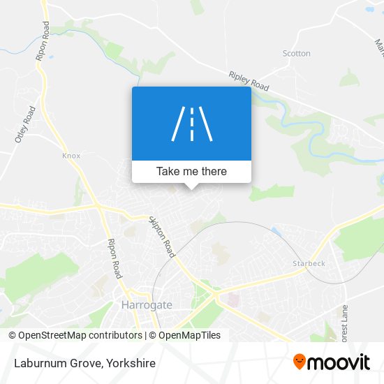Laburnum Grove map