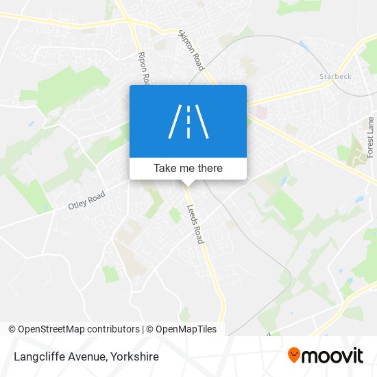 Langcliffe Avenue map