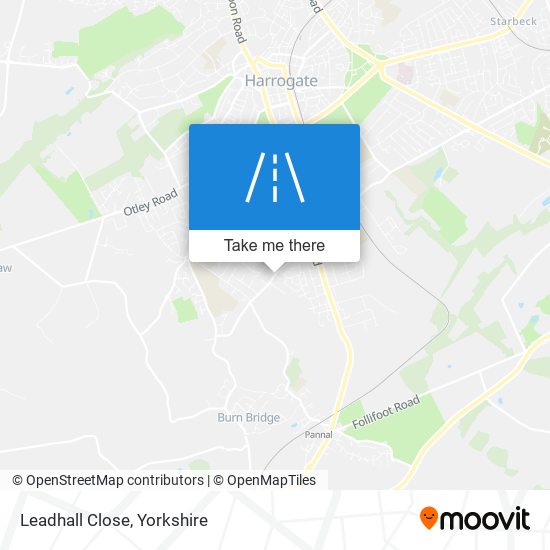 Leadhall Close map