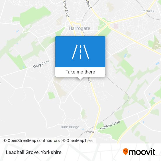 Leadhall Grove map