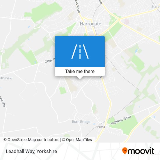 Leadhall Way map