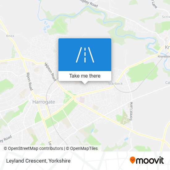 Leyland Crescent map