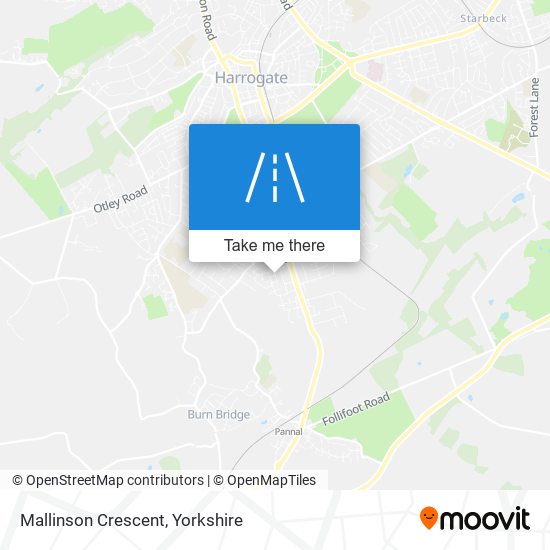 Mallinson Crescent map