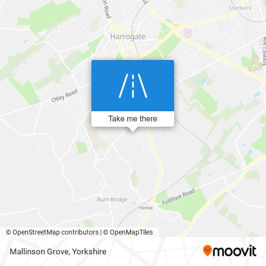 Mallinson Grove map