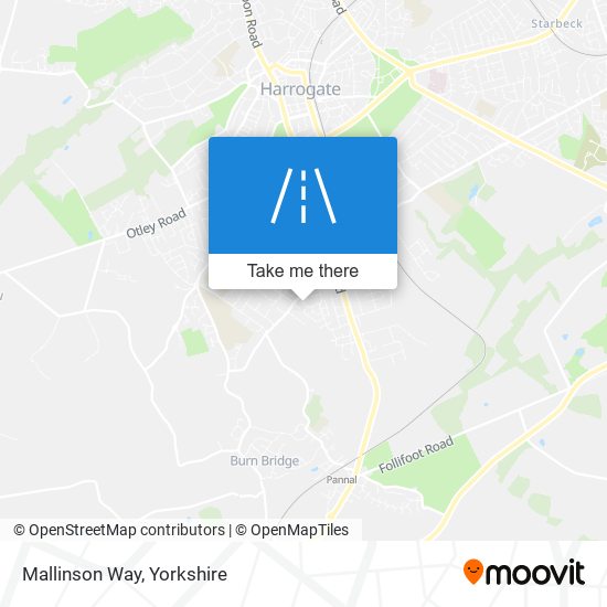 Mallinson Way map