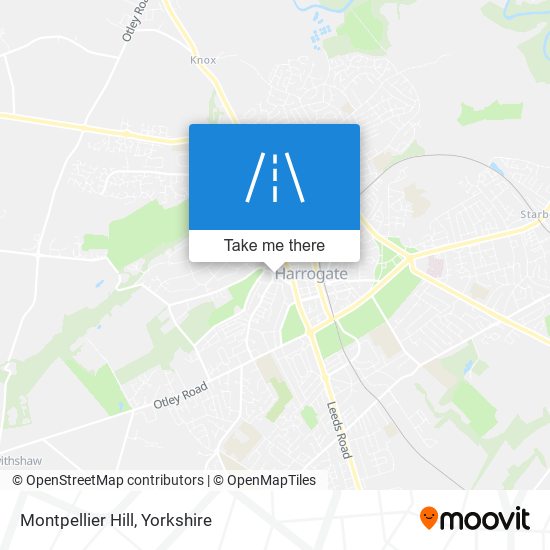 Montpellier Hill map