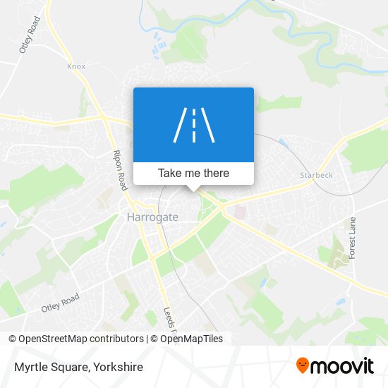 Myrtle Square map