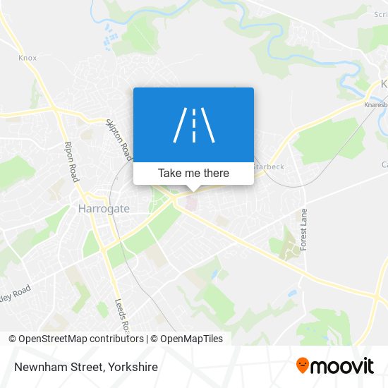 Newnham Street map