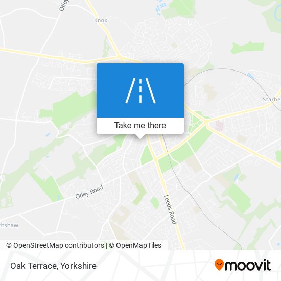 Oak Terrace map