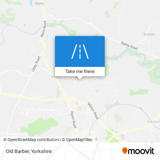 Old Barber map