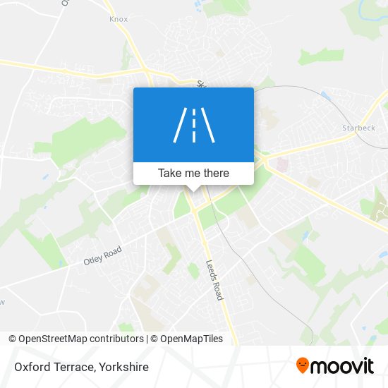 Oxford Terrace map