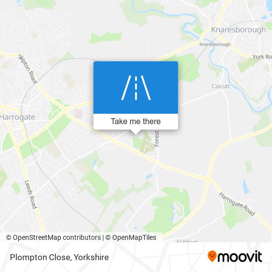 Plompton Close map