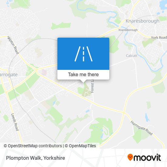 Plompton Walk map