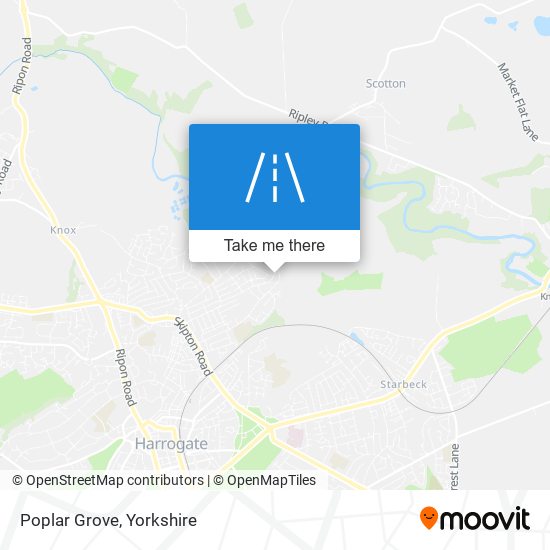 Poplar Grove map