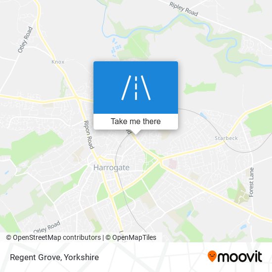 Regent Grove map