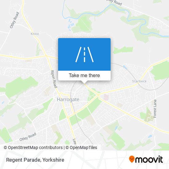 Regent Parade map