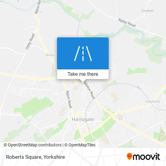 Roberts Square map