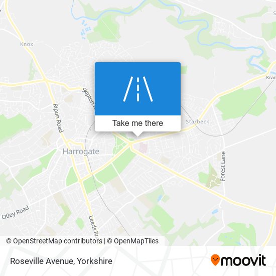 Roseville Avenue map