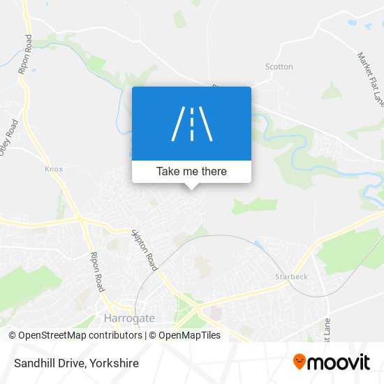 Sandhill Drive map
