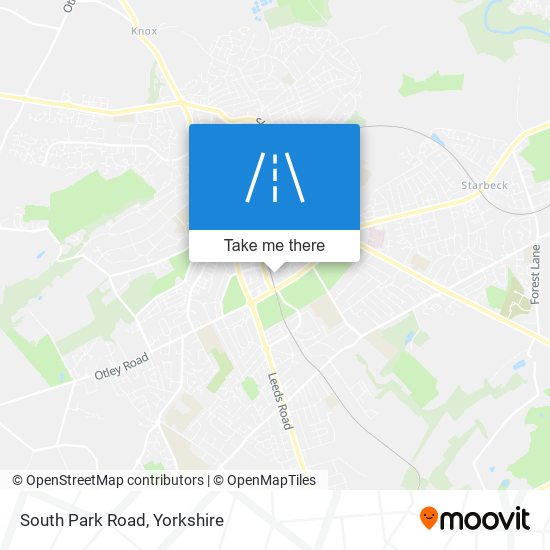 South Park Road map