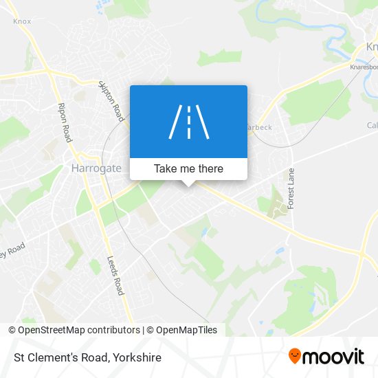 St Clement's Road map