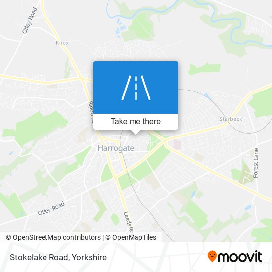 Stokelake Road map