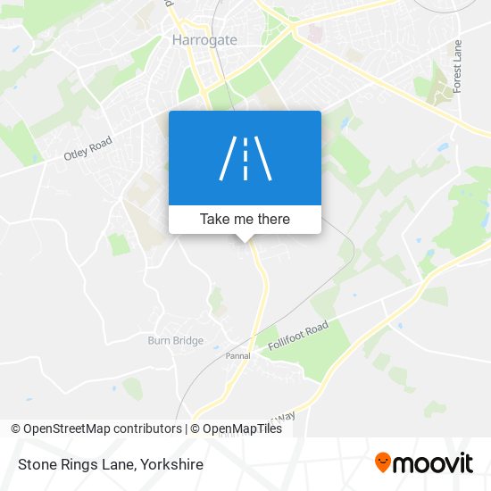 Stone Rings Lane map
