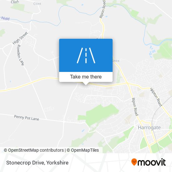 Stonecrop Drive map
