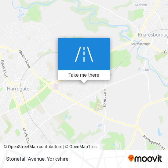 Stonefall Avenue map