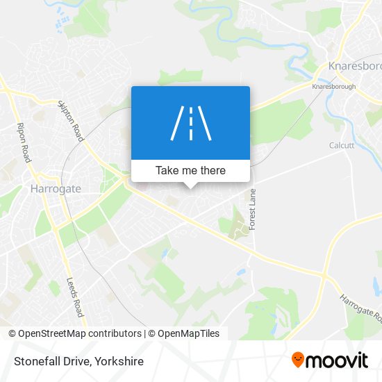 Stonefall Drive map