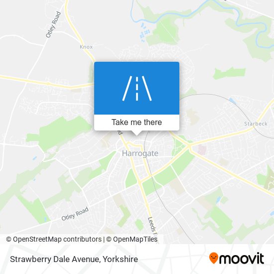 Strawberry Dale Avenue map
