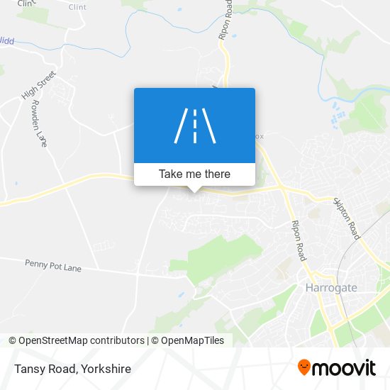 Tansy Road map