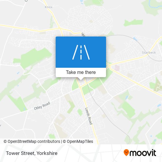 Tower Street map