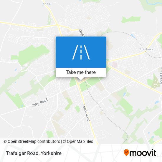 Trafalgar Road map