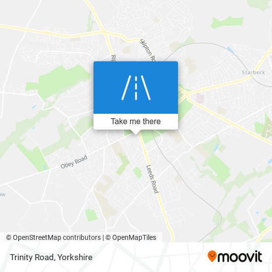 Trinity Road map
