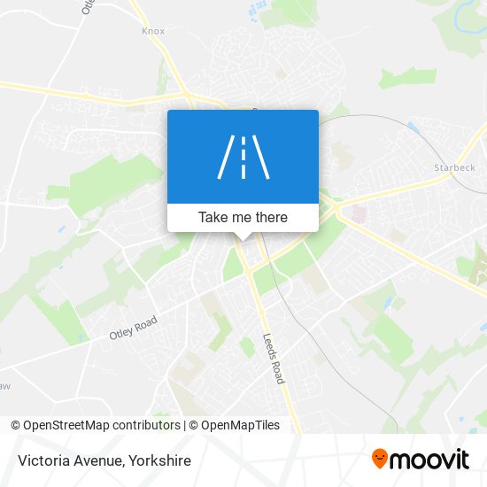 Victoria Avenue map