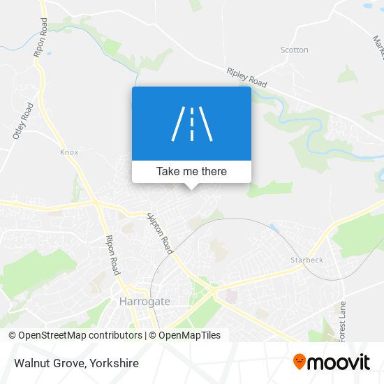 Walnut Grove map