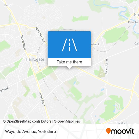 Wayside Avenue map