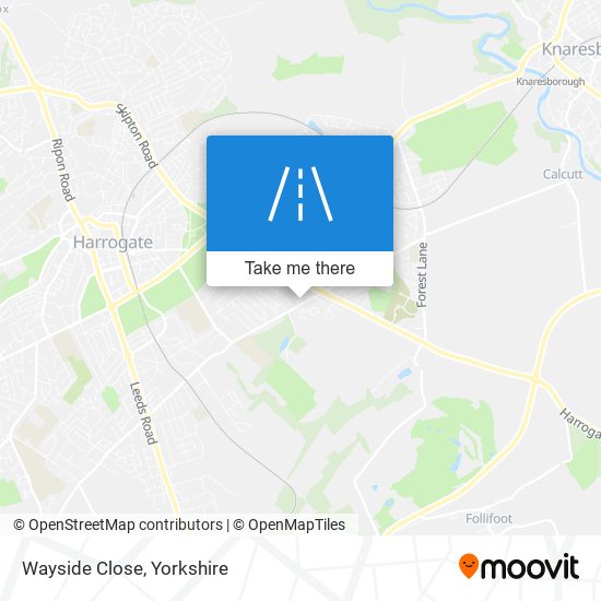 Wayside Close map