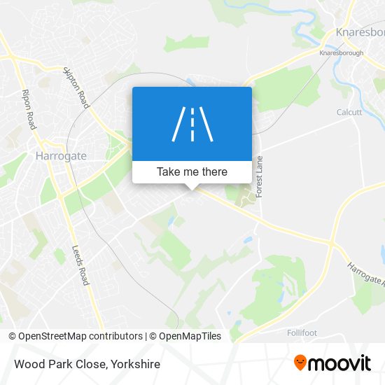 Wood Park Close map