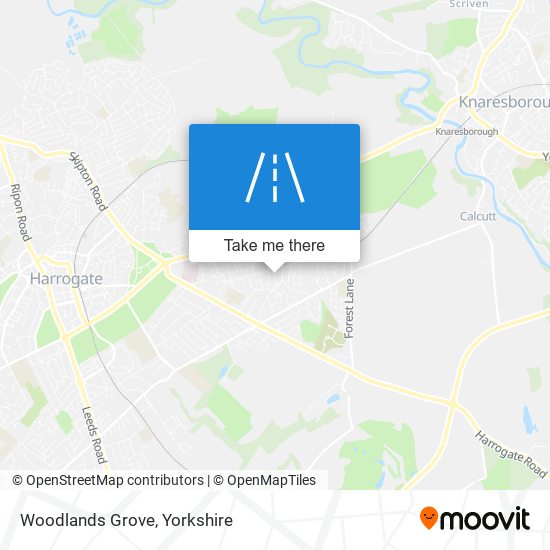 Woodlands Grove map