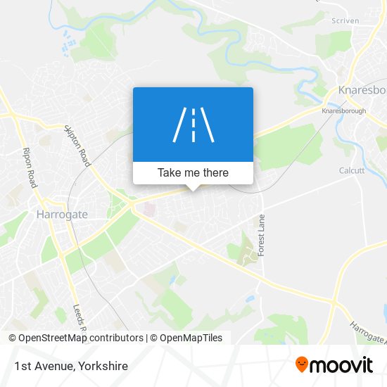 1st Avenue map