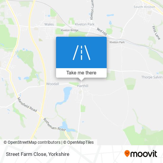 Street Farm Close map