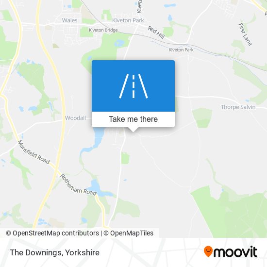 The Downings map